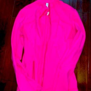 Lululemon Define Jacket size 8. Hot pink